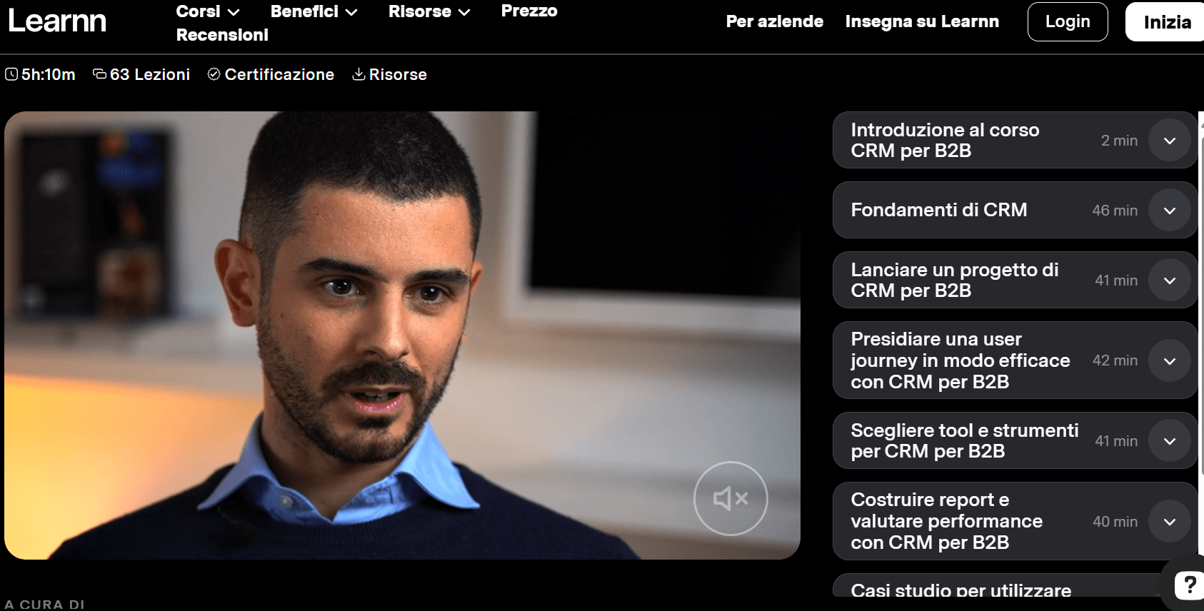 Consulente CRM Giorgio Gnoli corso CRM b2b
